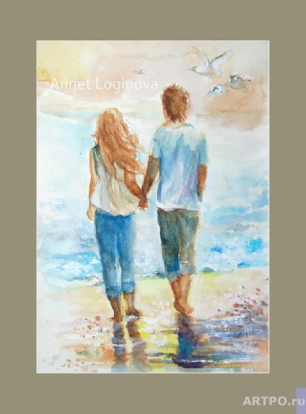 Паровые зарисовки акварелью