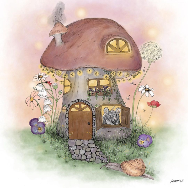 Мышиный домик гриб