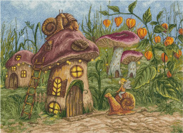 Сказочный домик иллюстрация