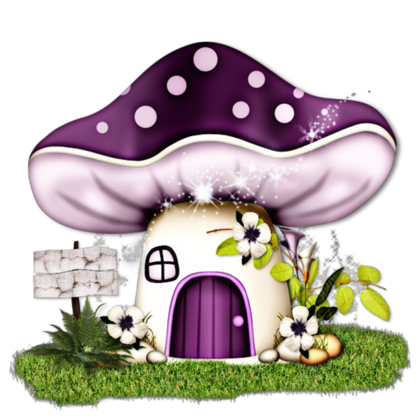 Домик - грибок