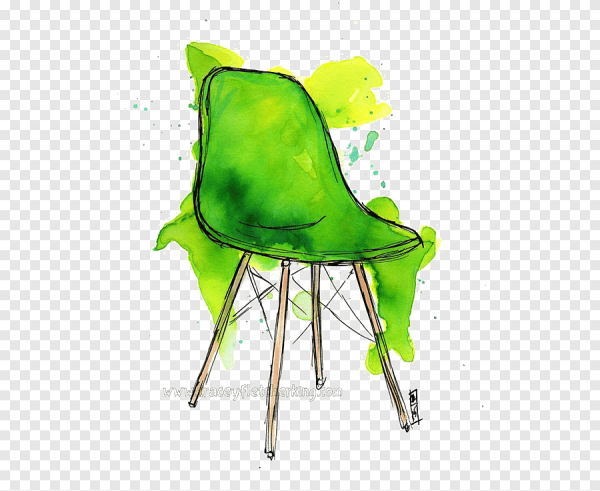 Кресло акварель