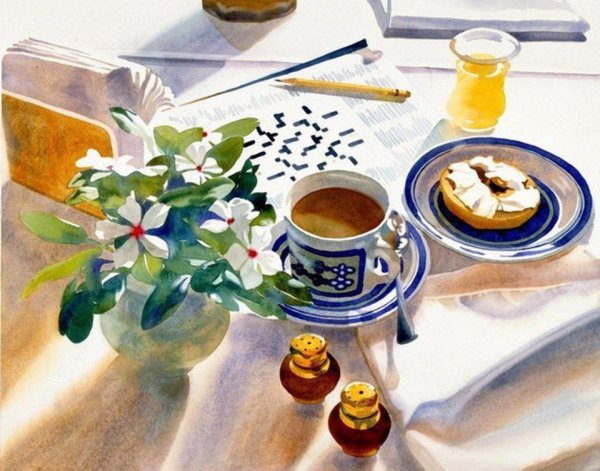 Сьюзан Мерфи акварель