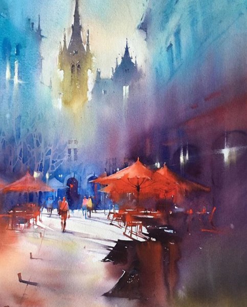 Художник акварелист Виктория Пришедько