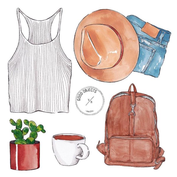 Фэшн иллюстрация