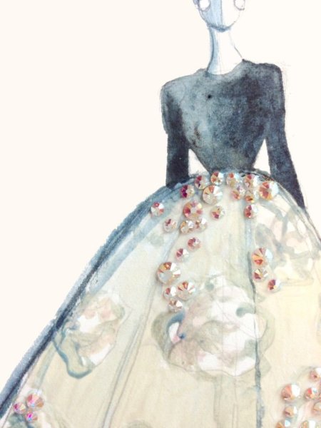 Необычные фэшн иллюстрации