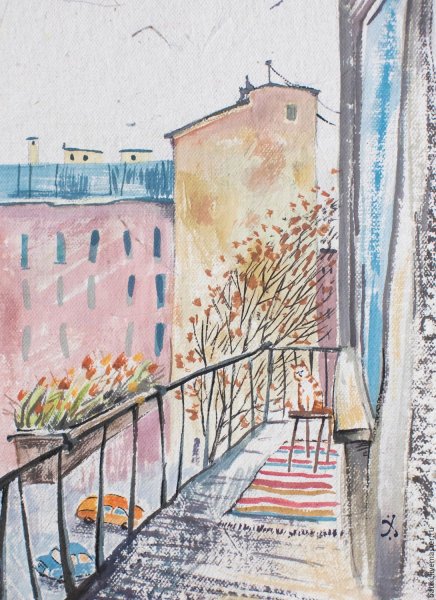 Маша Ждан акварель и батик