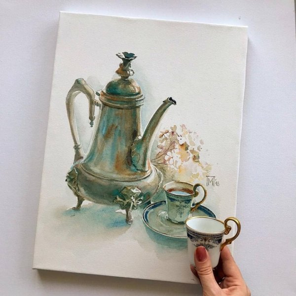 Мария Павлова художник акварель