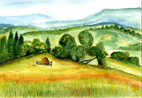 Нарисовать природу Алтая