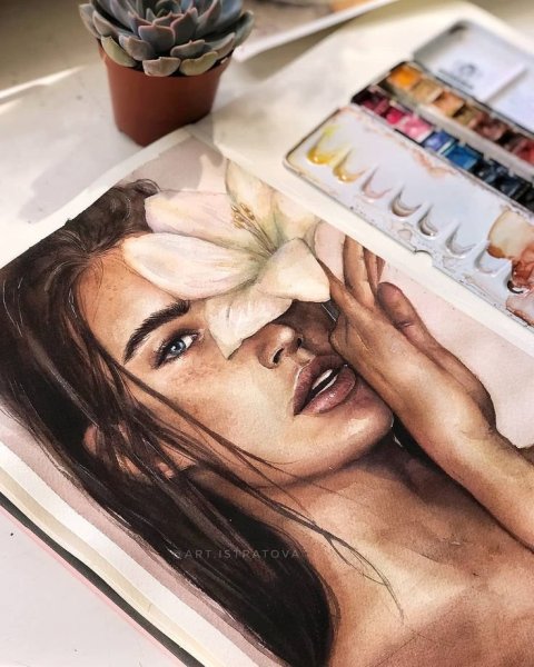 Акварельный гиперреализм