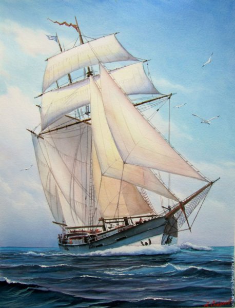 Двухмачтовый Бриг Дункан
