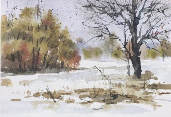 Пейзаж осень (Марина Трушникова