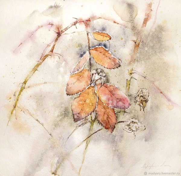 Золотая осень художники акварелисты Алексеев Щедрин