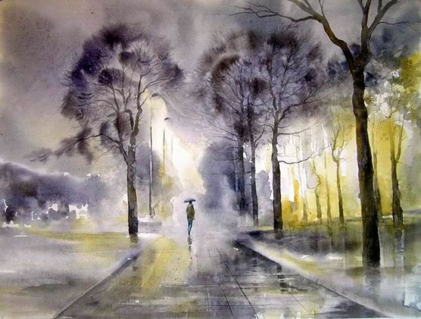 Пейзажи. Польская художница Beata Gugnacka