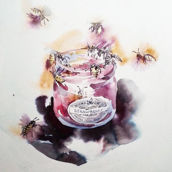 Запах акварель