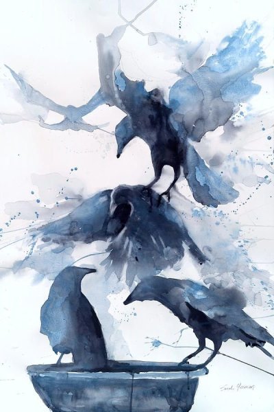 Sarah Yeoman акварели