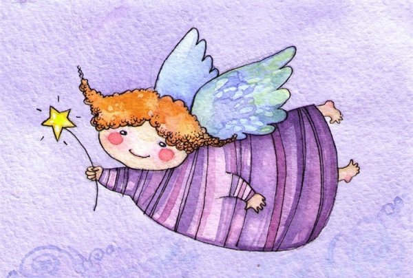 Ангел рисунок