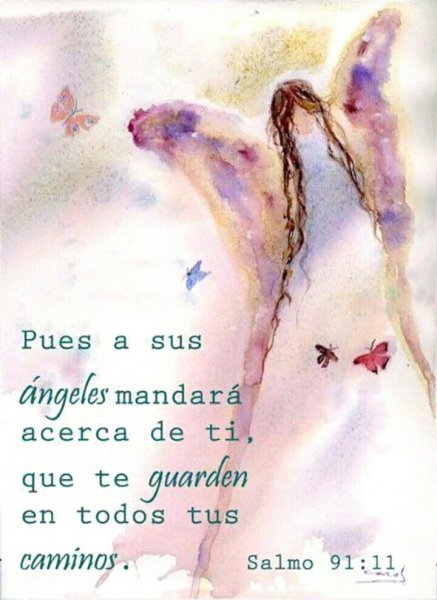 Ангел акварель