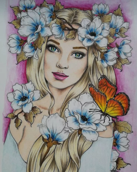 Для раскрашивания акварелью