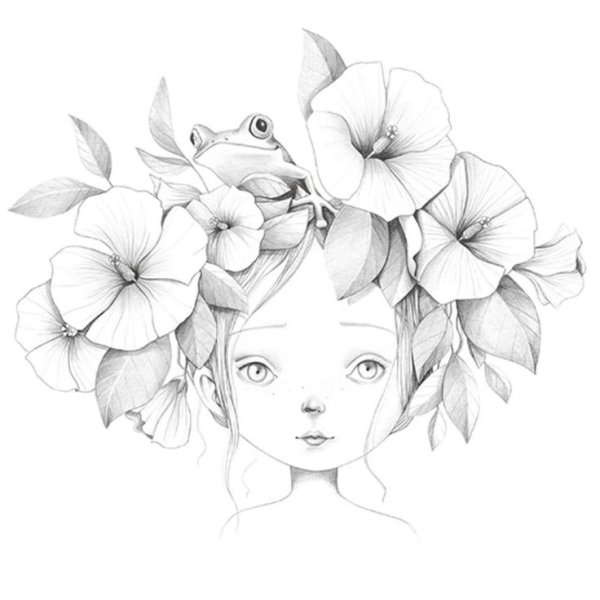 Раскраски для акварели