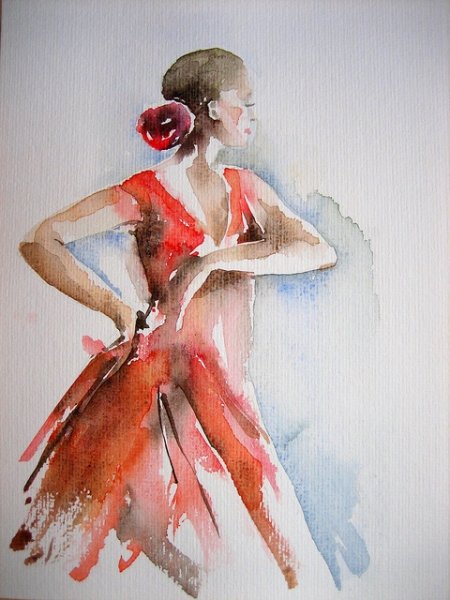 Люди на пляже зарисовки