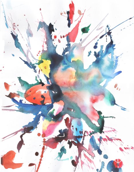 Клякса рисунок