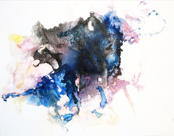 Абстрактные Акварельные пятна