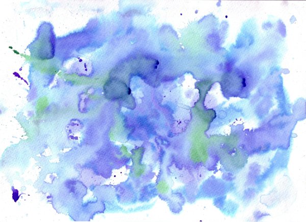 Акварельные пятна