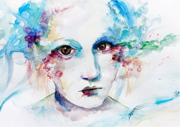 Акварельные портреты сильвии Пелиссеро