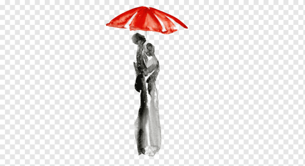 Зонт акварель