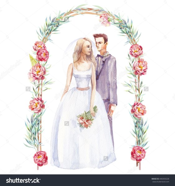 Свадебные иллюстрации