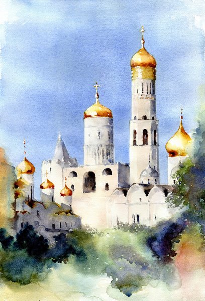 Живопись колокольни Ивана Великого Московского Кремля