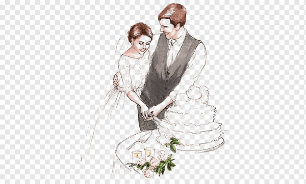 Свадьба акварель