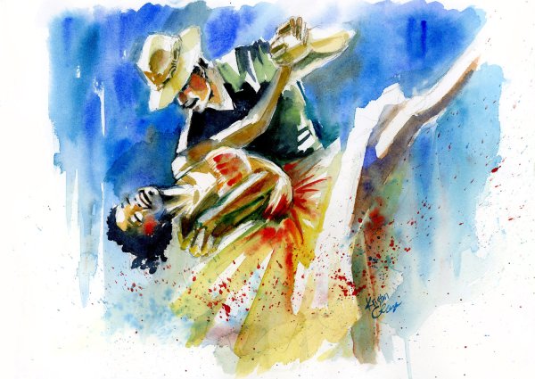 Танец красок