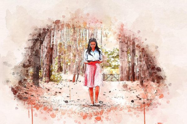 Стильные картины акварелью природа