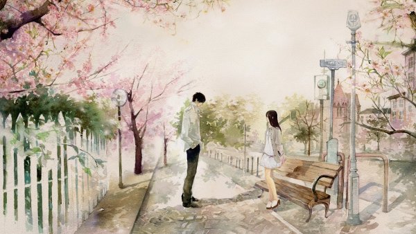 Прогулка в парке арт