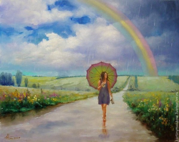 Радуга картина