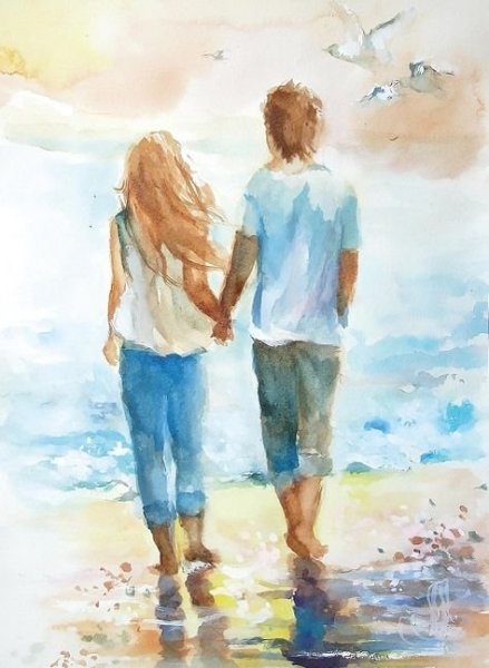 Акварельные рисунки