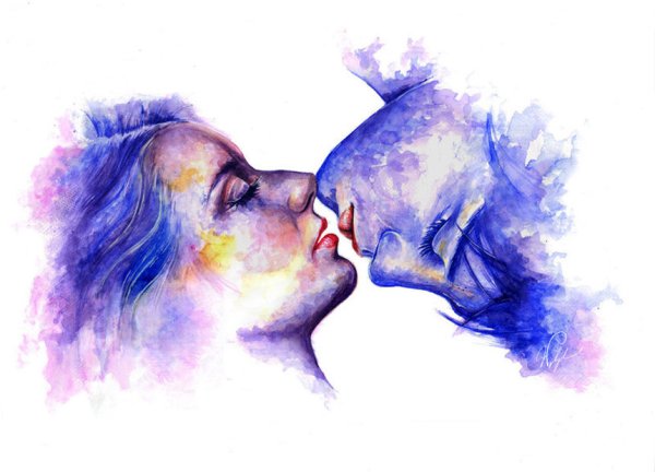 Прикосновение объятия