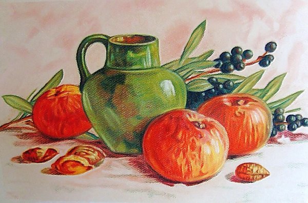 Натюрморт рисунок
