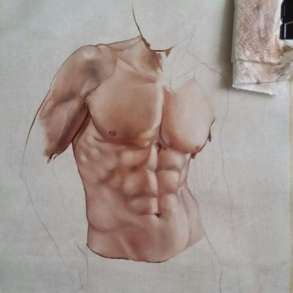 Танцующая девушка акварель