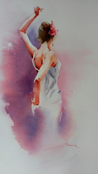 Сирийская художница Рахаф ДК албаб (rahaf dk Albab)