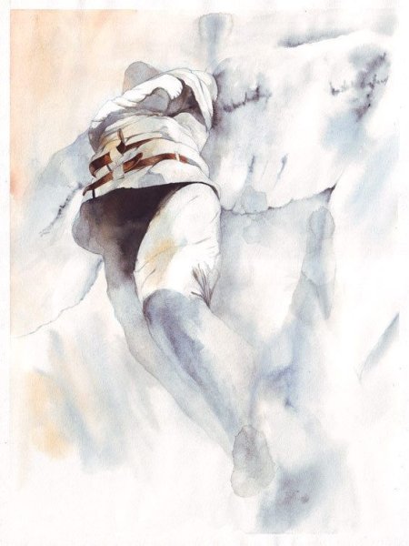 Картина акрилом девушка