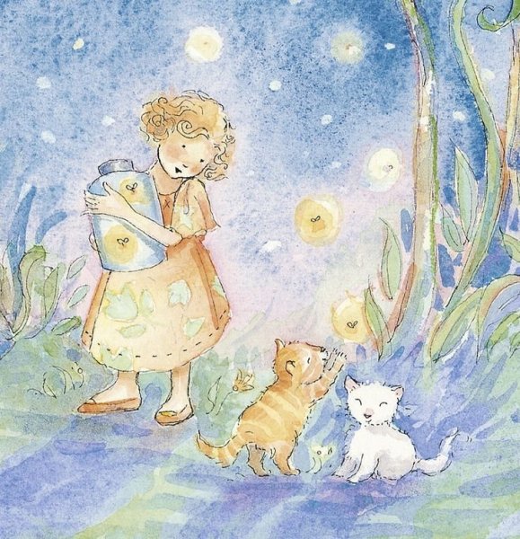 Детская иллюстрация акварель