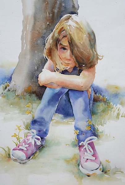 Детские Акварельные фоны