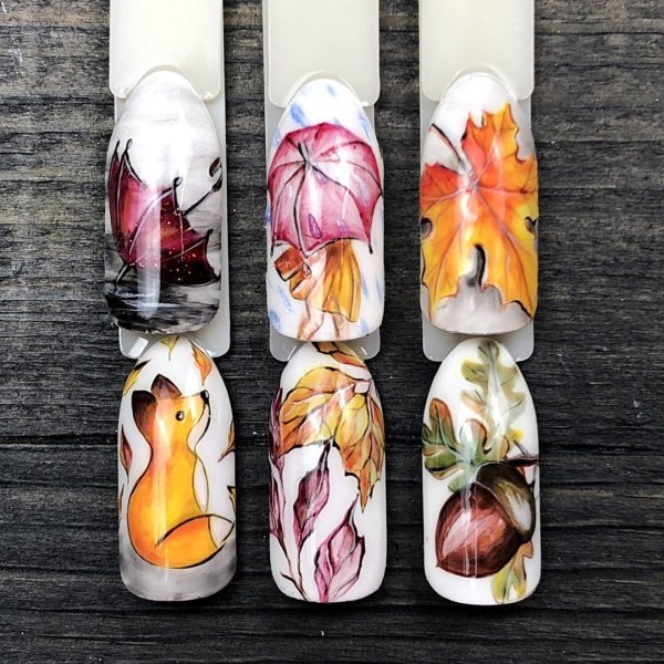 Художественная роспись на ногтях