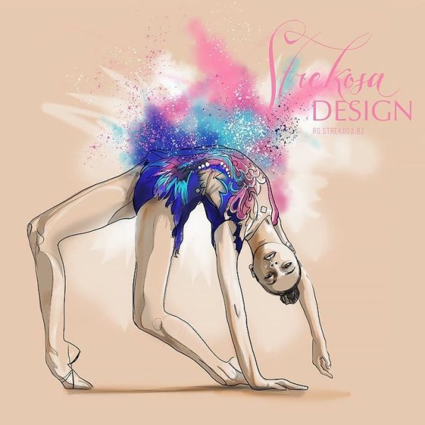 Художественная гимнастика рисунки