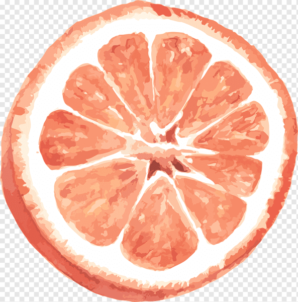 Грейпфрут мультяшный