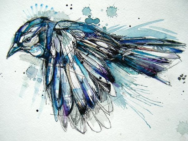 Акварель Эбби Даймонд