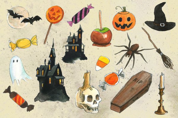 Хэллоуин иллюстрации