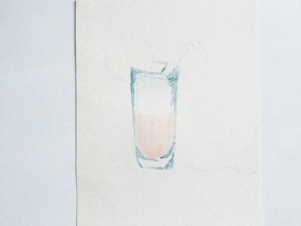 Стекло акварелью